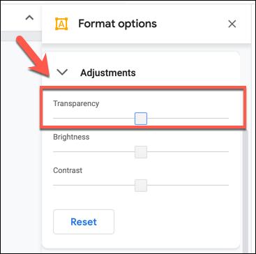Giảm độ trong suốt cho hình nền
